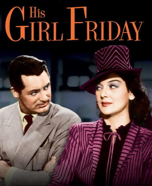 His girl friday movie