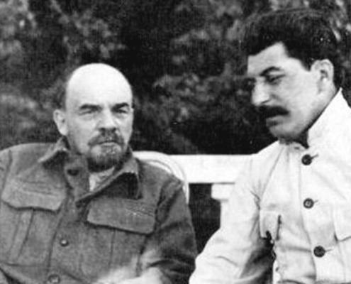 Stalin and Lenin