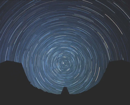 Star Axis Charles Ross Land Art Project in Eastern New Mexico