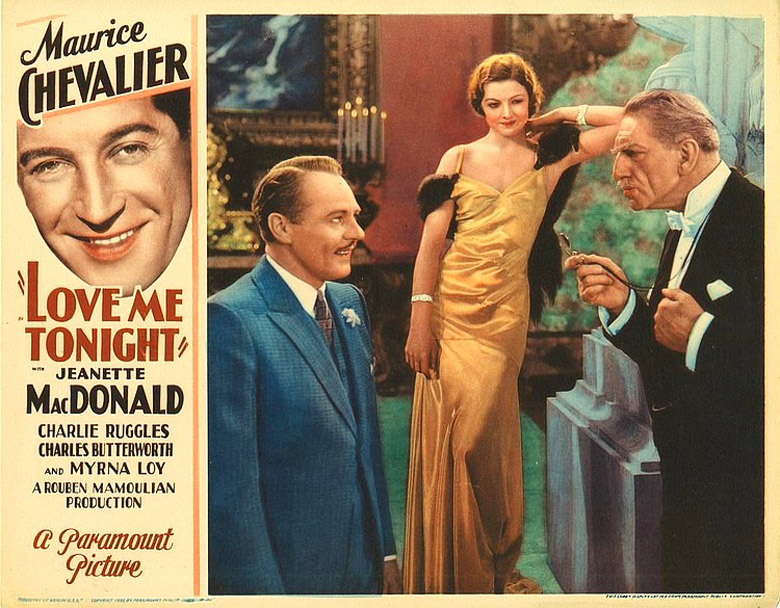 Love Me Tonight - Lobby Card