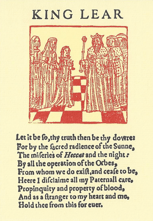Antigone and King Lear